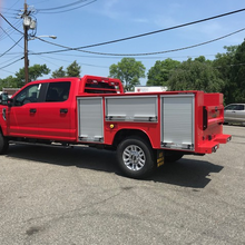 Magnum Aluminum Utility Body with Roll Up Doors
